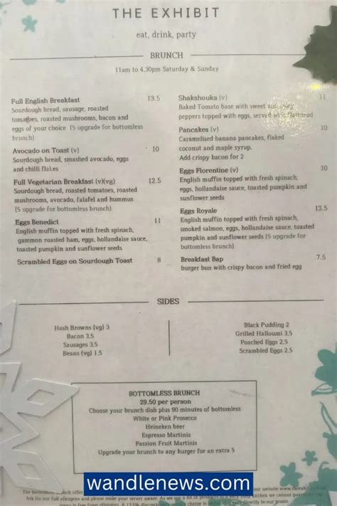 megan's bottomless brunch|megan's balham menu.